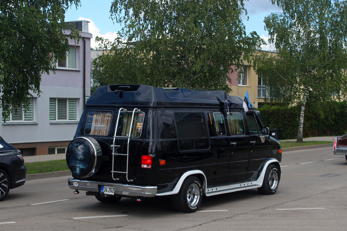 Эстония, № 34 ZGZ — Chevrolet Van (3G) '71-96; Литва — American Spirit 2025