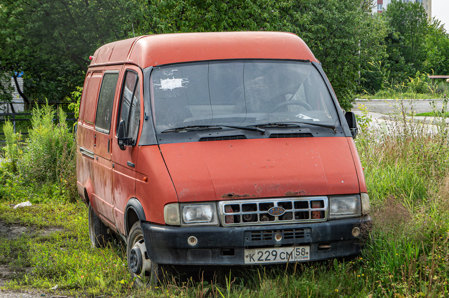 Пензенская область, № К 229 СМ 58 — ГАЗ-2705 ГАЗель '95-03