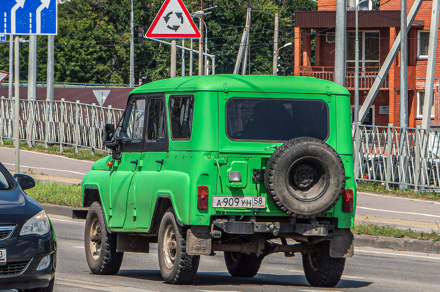 Пензенская область, № А 909 УН 58 — УАЗ-469 '72-85