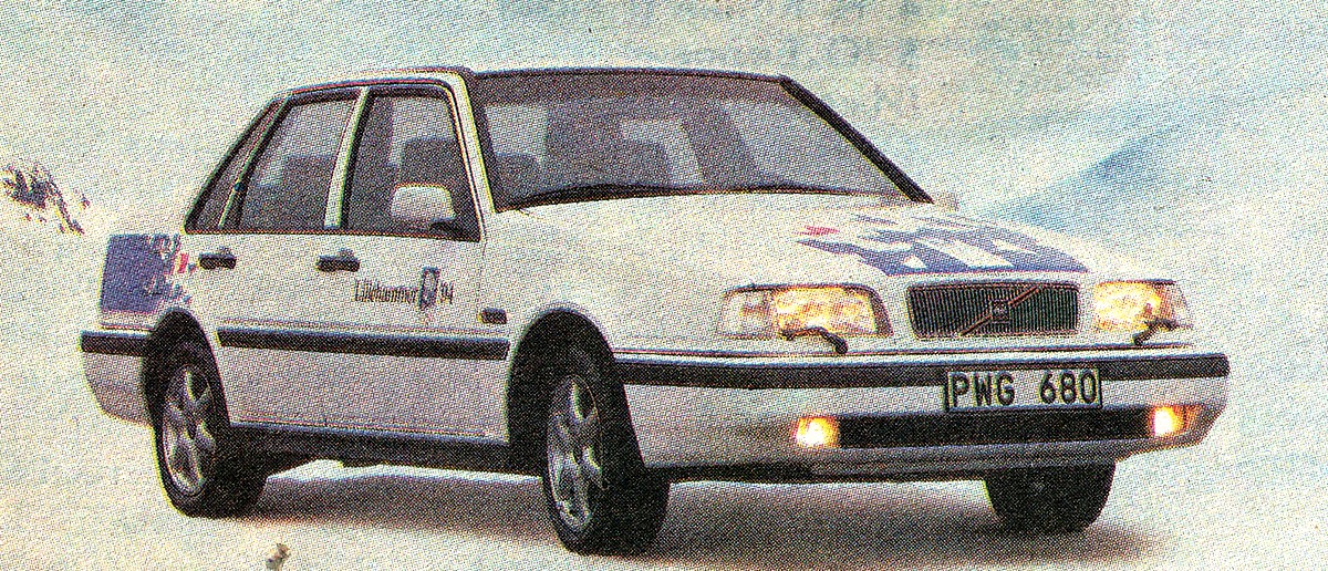 Швеция, № PWG 680 — Volvo 460 '88–97; Норвегия — Исторические фотографии