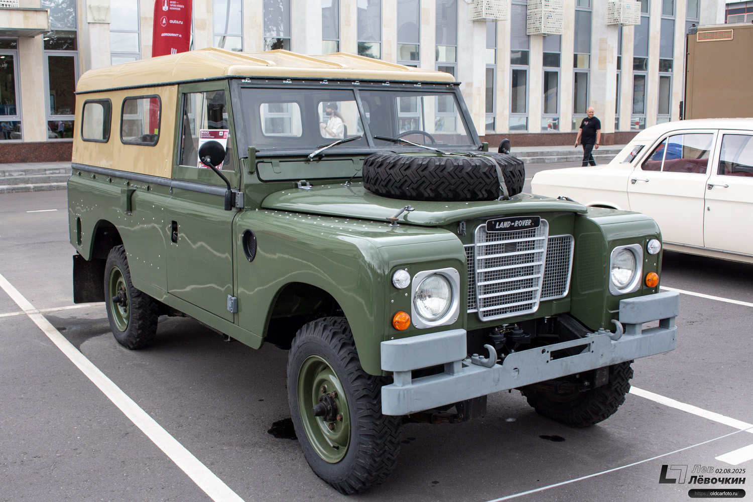 Москва, № (77) Б/Н 0760 — Land Rover Series III '71-85; Москва — Фестиваль "ПроДвижение" 2025; Транспортные средства без номеров (Москва)
