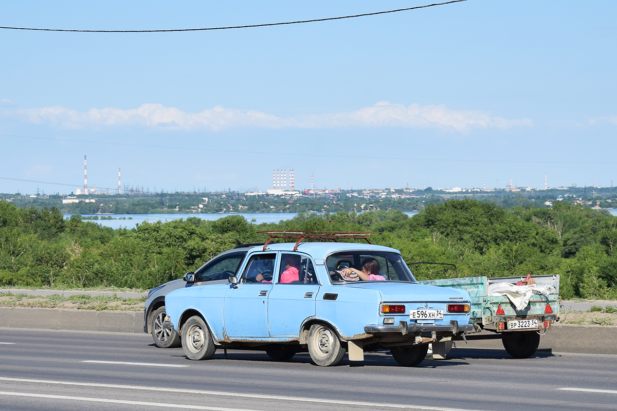 Волгоградская область, № Е 596 ХН 34 — Москвич-2140 '76-88