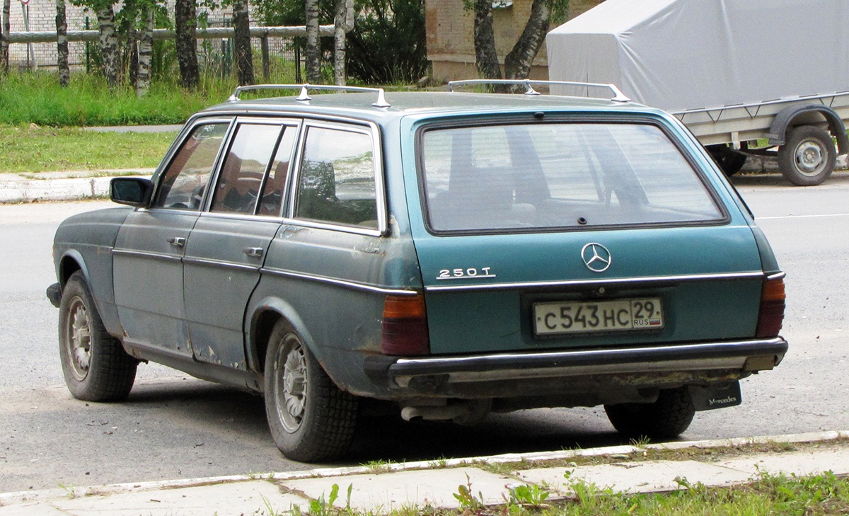 Архангельская область, № С 543 НС 29 — Mercedes-Benz (S123) '77-86
