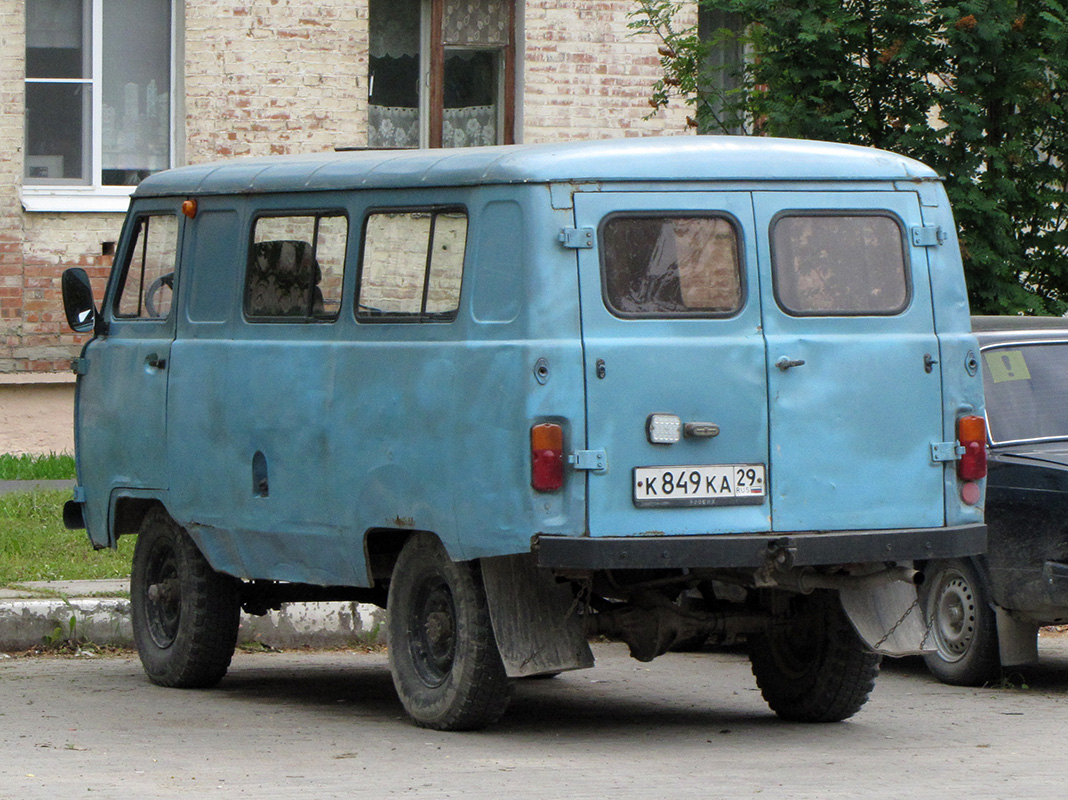 Архангельская область, № К 849 КА 29 — УАЗ-3962 '85-03