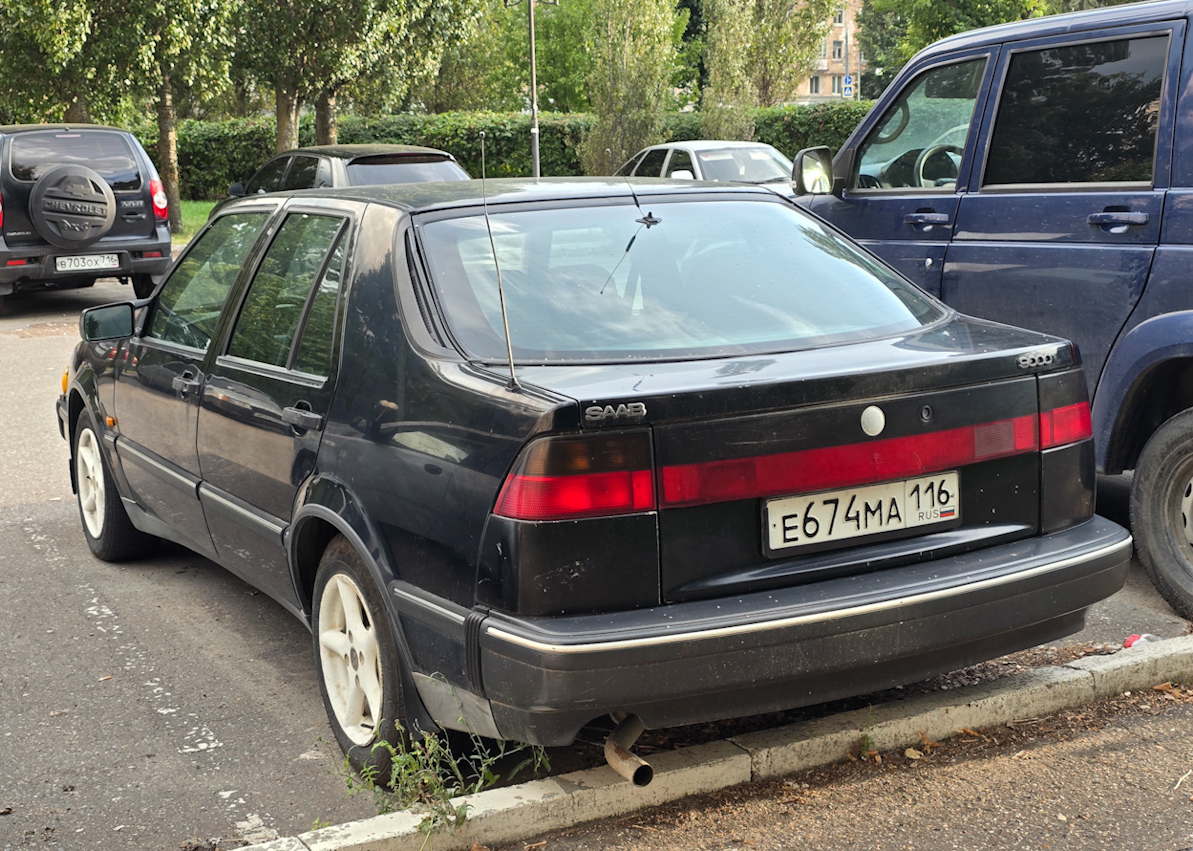 Татарстан, № Е 674 МА 116 — Saab 9000 '84-98