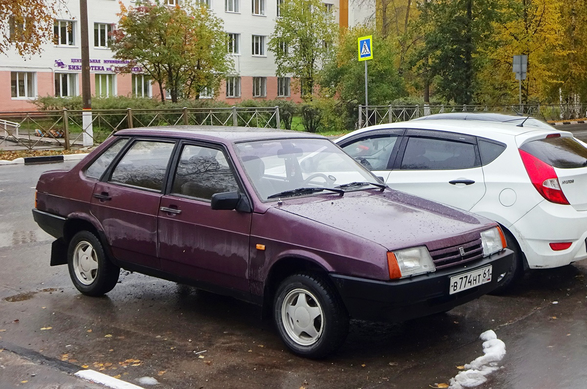 Архангельская область, № В 774 НТ 61 — ВАЗ-21099 '90-04; Ростовская область — Вне региона