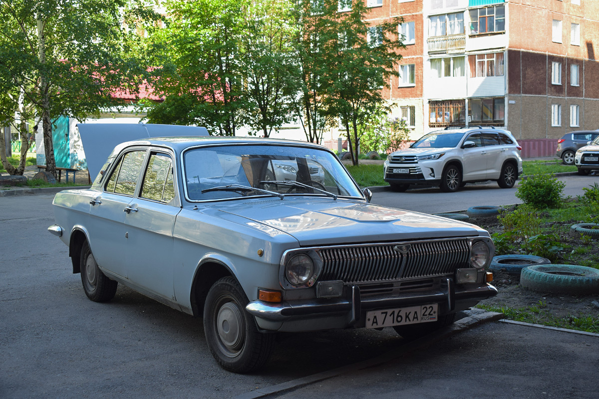 Алтайский край, № А 716 КА 22 — ГАЗ-24 Волга '68-86