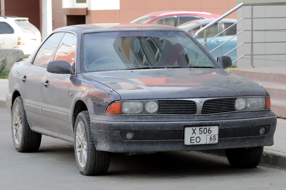 Сахалинская область, № Х 506 ЕО 65 — Mitsubishi Diamante (F1#A) '90-97