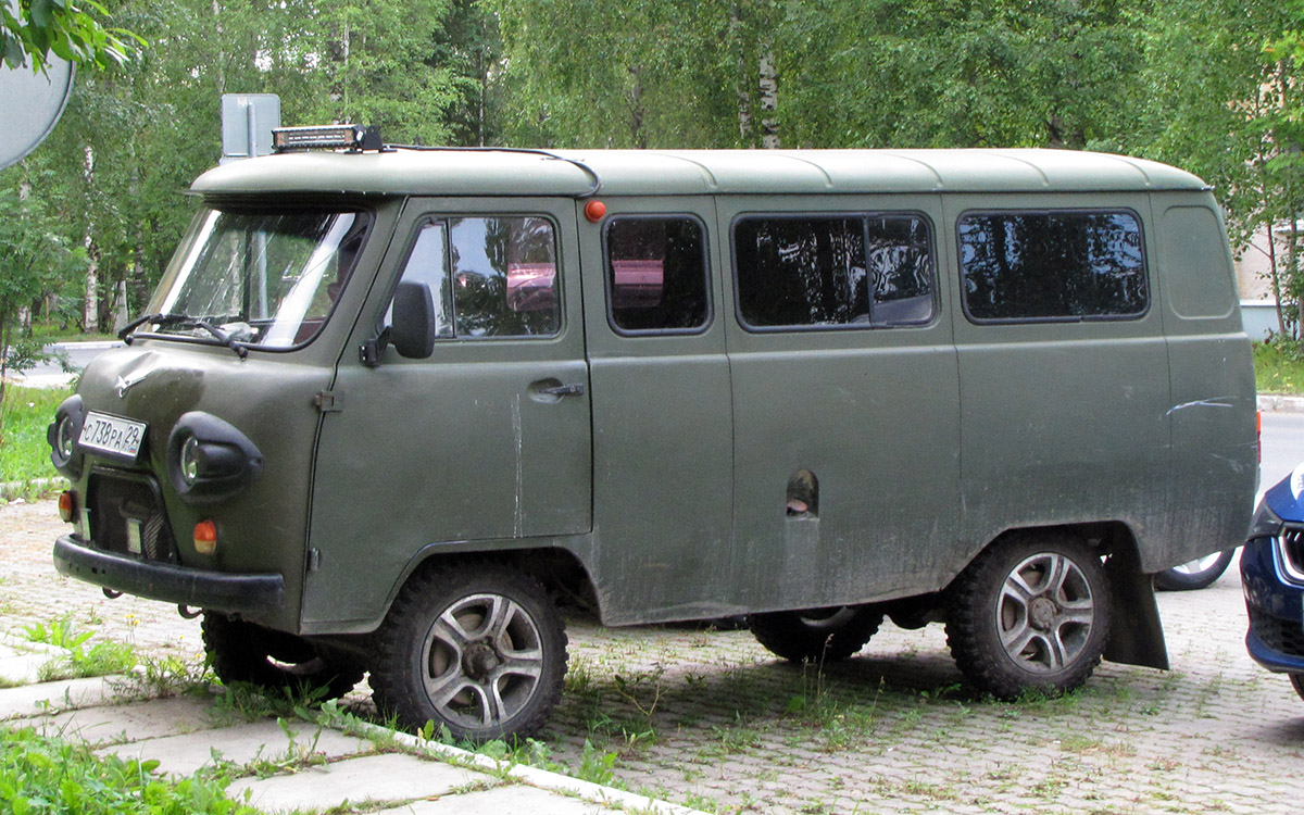 Архангельская область, № С 738 РА 29 — УАЗ-452В '68-85