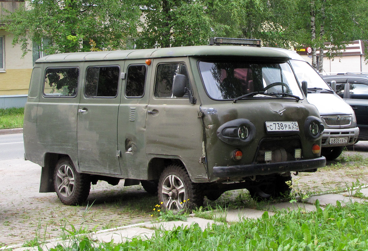 Архангельская область, № С 738 РА 29 — УАЗ-452В '68-85