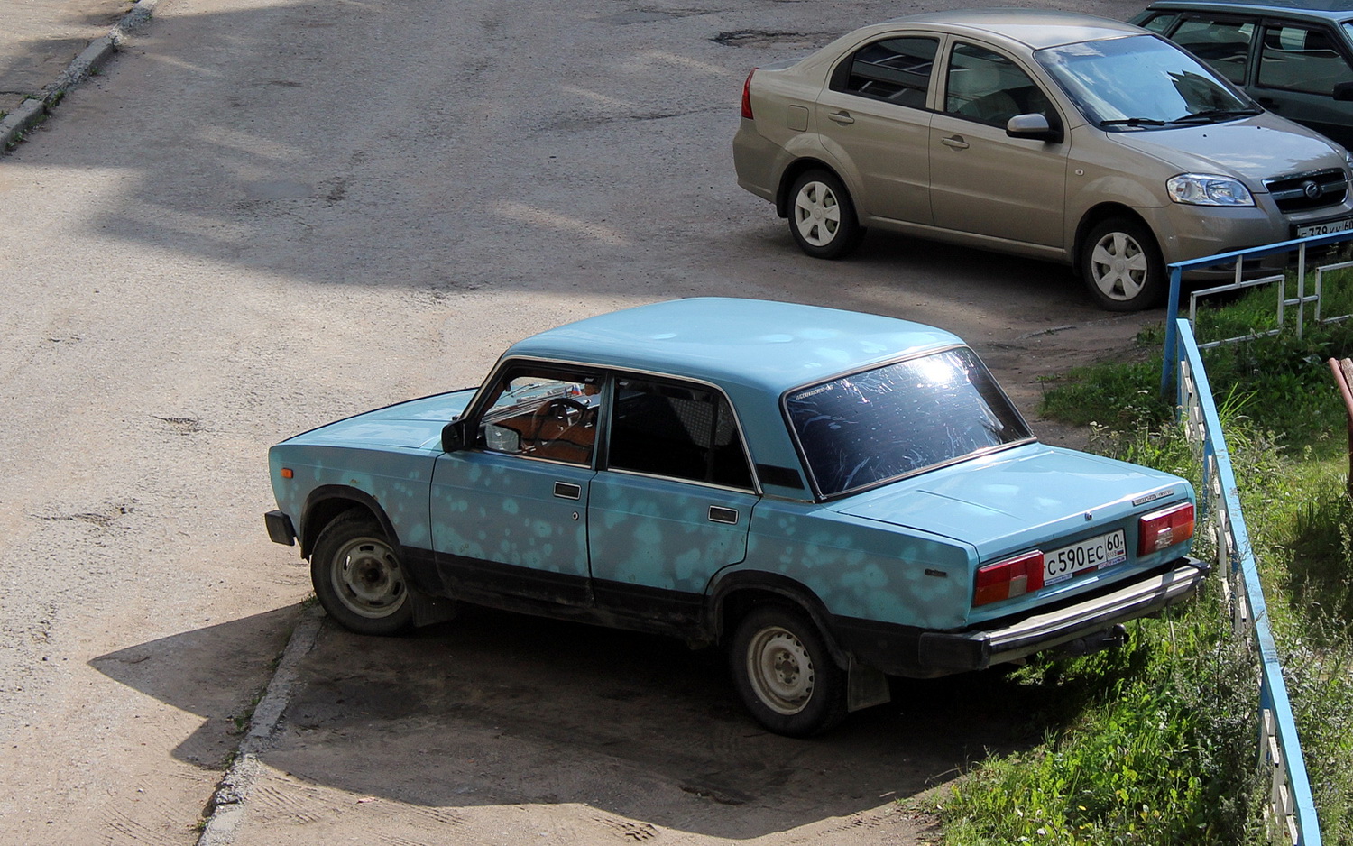 Псковская область, № С 590 ЕС 60 — ВАЗ-2105 Жигули '80-91