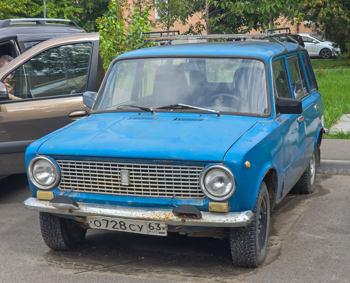 Татарстан, № О 728 СУ 63 — ВАЗ-2102 Жигули '71-86; Самарская область — Вне региона