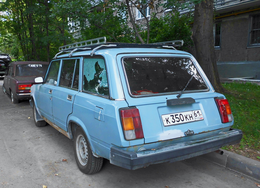 Ростовская область, № К 350 КН 61 — ВАЗ-2104 Жигули '84-91