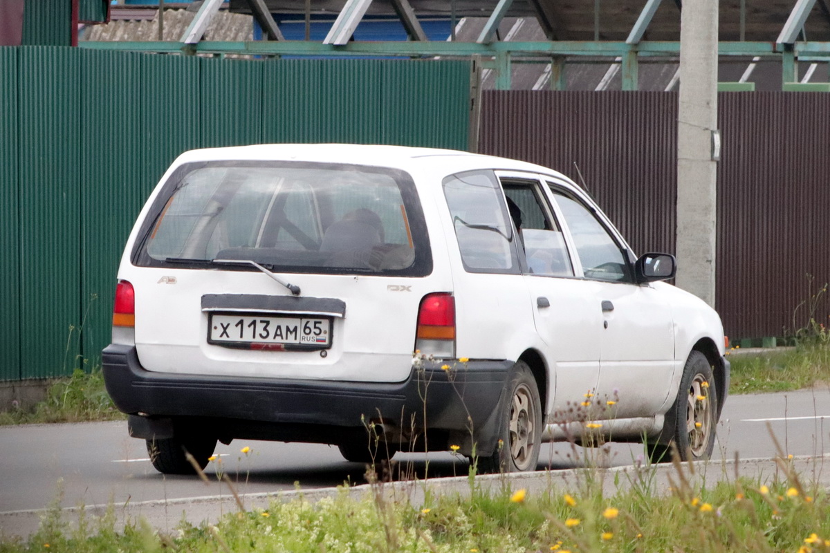 Сахалинская область, № Х 113 АМ 65 — Nissan AD (Y10) '90–99