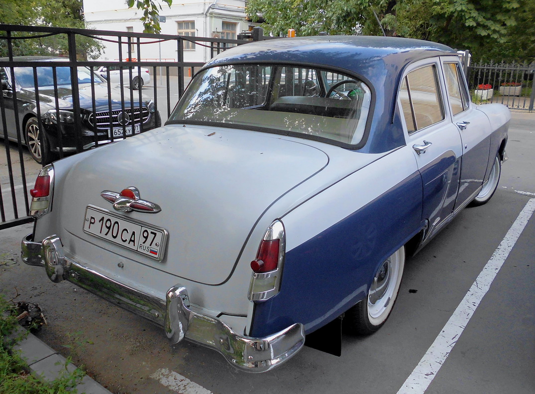 Москва, № Р 190 СА 97 — ГАЗ-М-21И Волга '58-62