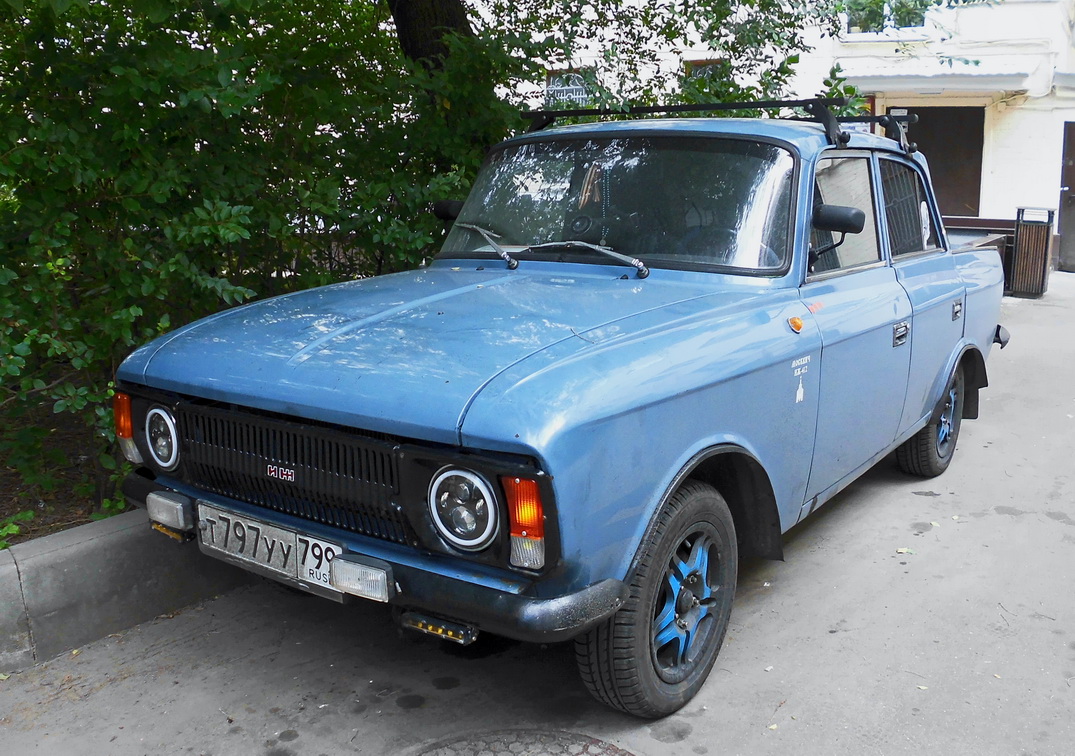 Москва, № Т 797 УУ 799 — Москвич-412ИЭ-028 (Иж) '82-01