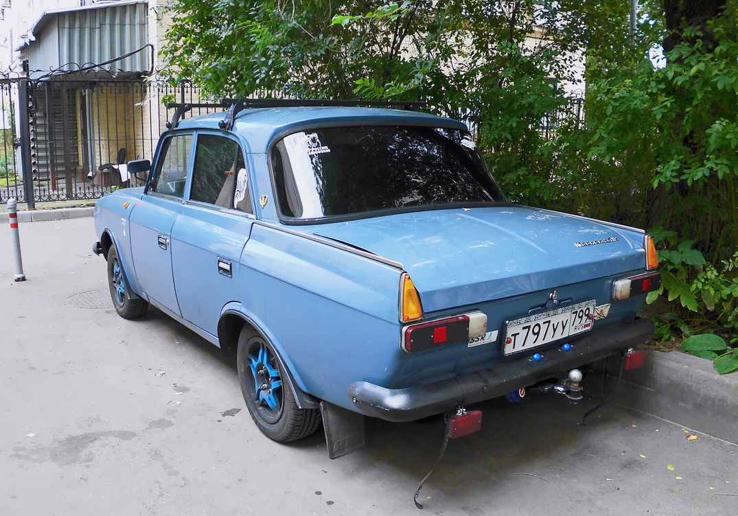 Москва, № Т 797 УУ 799 — Москвич-412ИЭ-028 (Иж) '82-01