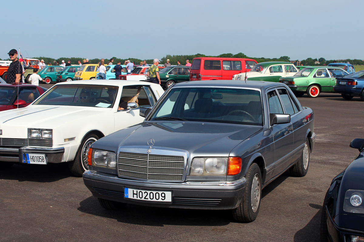 Литва, № H02009 — Mercedes-Benz (W126) '79-91; Литва — Retro mugė 2024