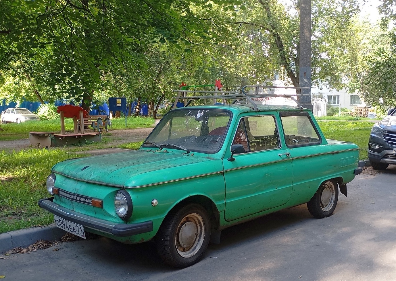 Тульская область, № О 094 ЕА 71 — ЗАЗ-968М-005 Запорожец '79-94