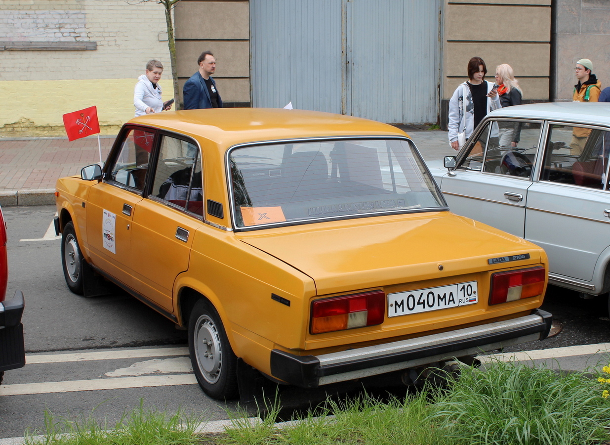 Карелия, № М 040 МА 10 — ВАЗ-2105 Жигули '80-91; Санкт-Петербург — Международный транспортный фестиваль "ТранспортФест 2025"