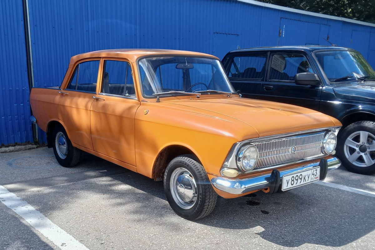 Кировская область, № У 899 КУ 43 — Москвич-412ИЭ (Иж) '70-82