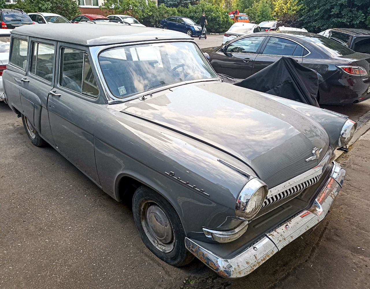 Москва, № (77) Б/Н 0762 — ГАЗ-22 Волга (Общая модель)