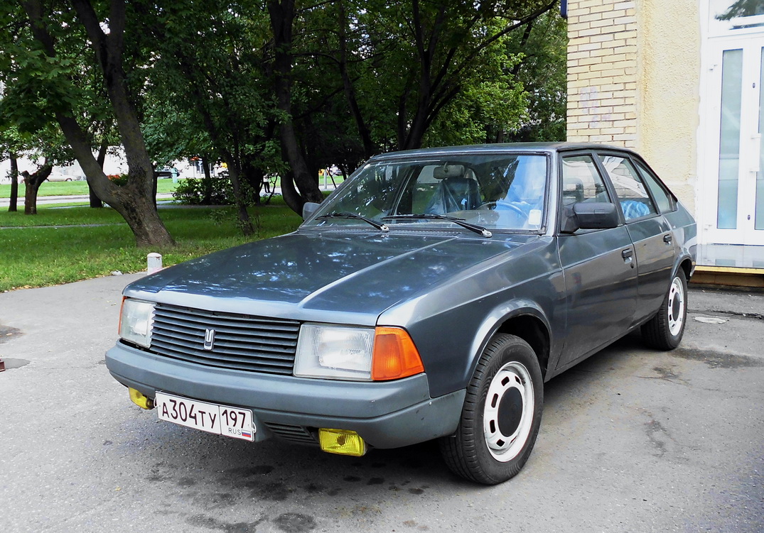 Москва, № А 304 ТУ 197 — Москвич-2141 '86-98