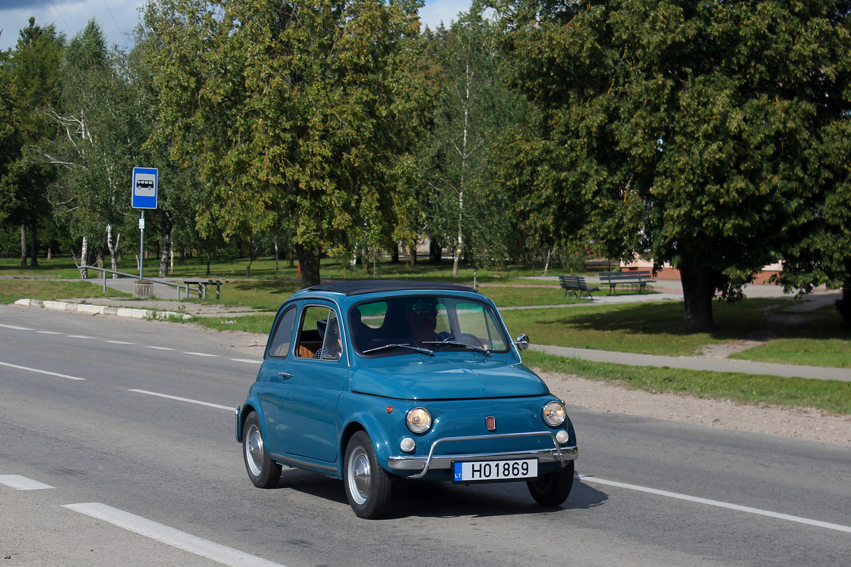 Литва, № H01869 — FIAT Nuova 500 '57-75; Литва — Nesenstanti klasika 2024