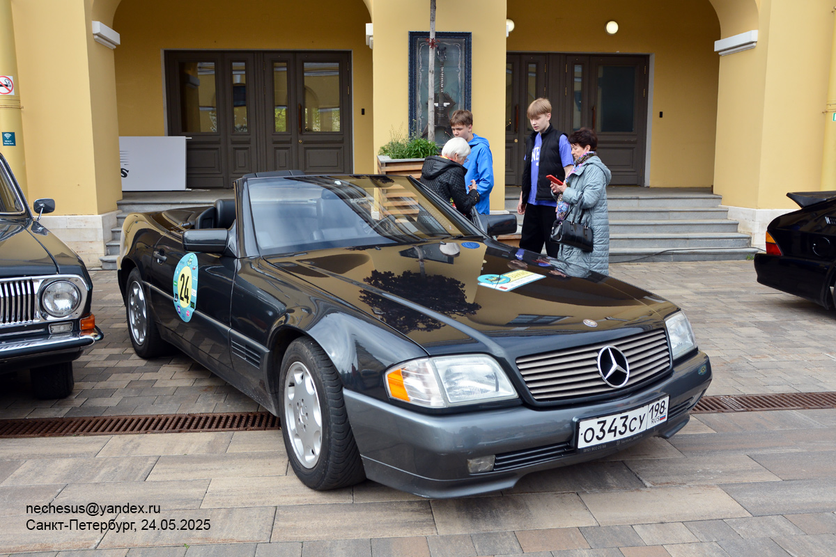 Санкт-Петербург, № О 343 СУ 198 — Mercedes-Benz (R129) '89-01; Санкт-Петербург — Международный транспортный фестиваль "ТранспортФест 2025"