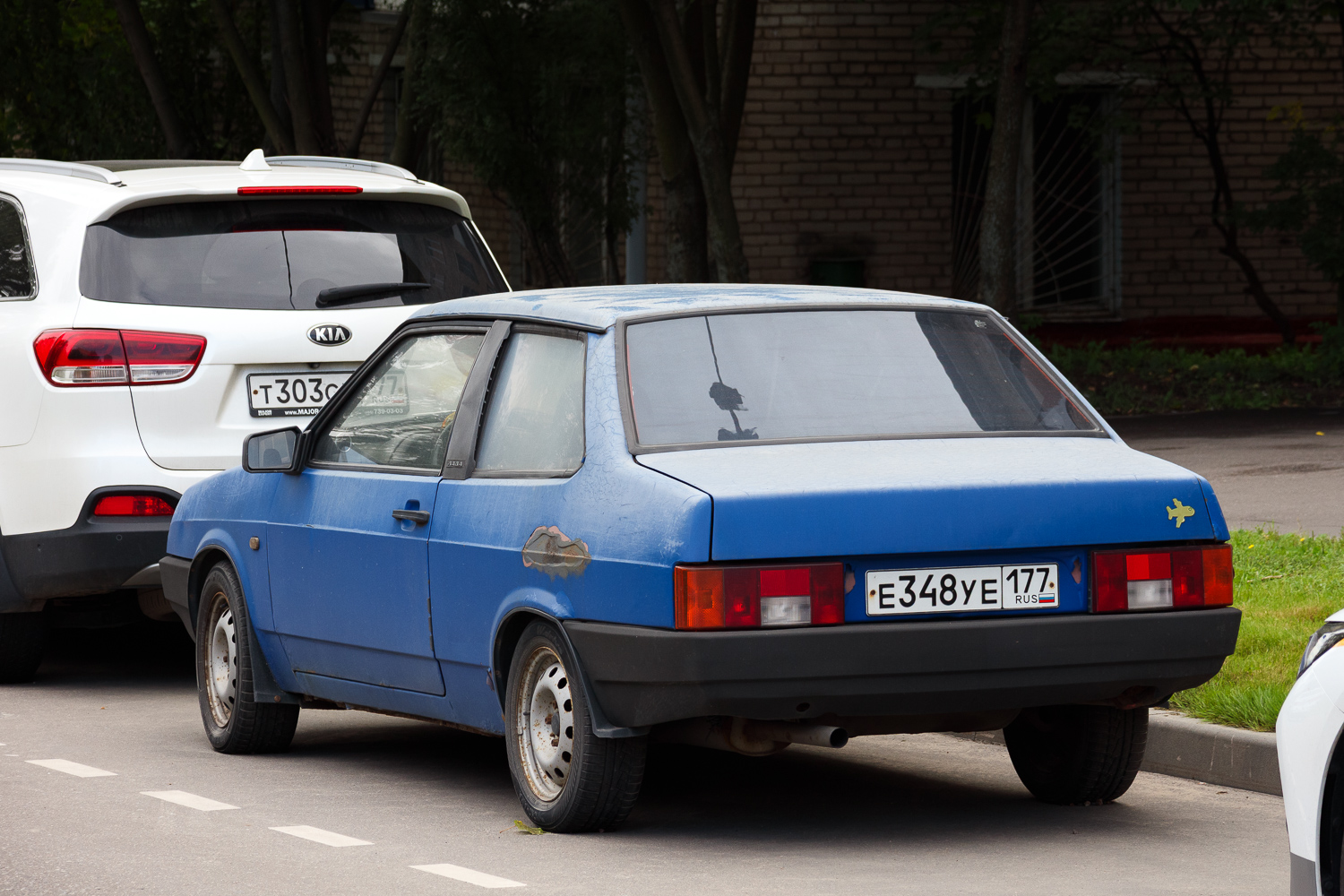 Москва, № Е 348 УЕ 177 — ВАЗ-21099 '90-04