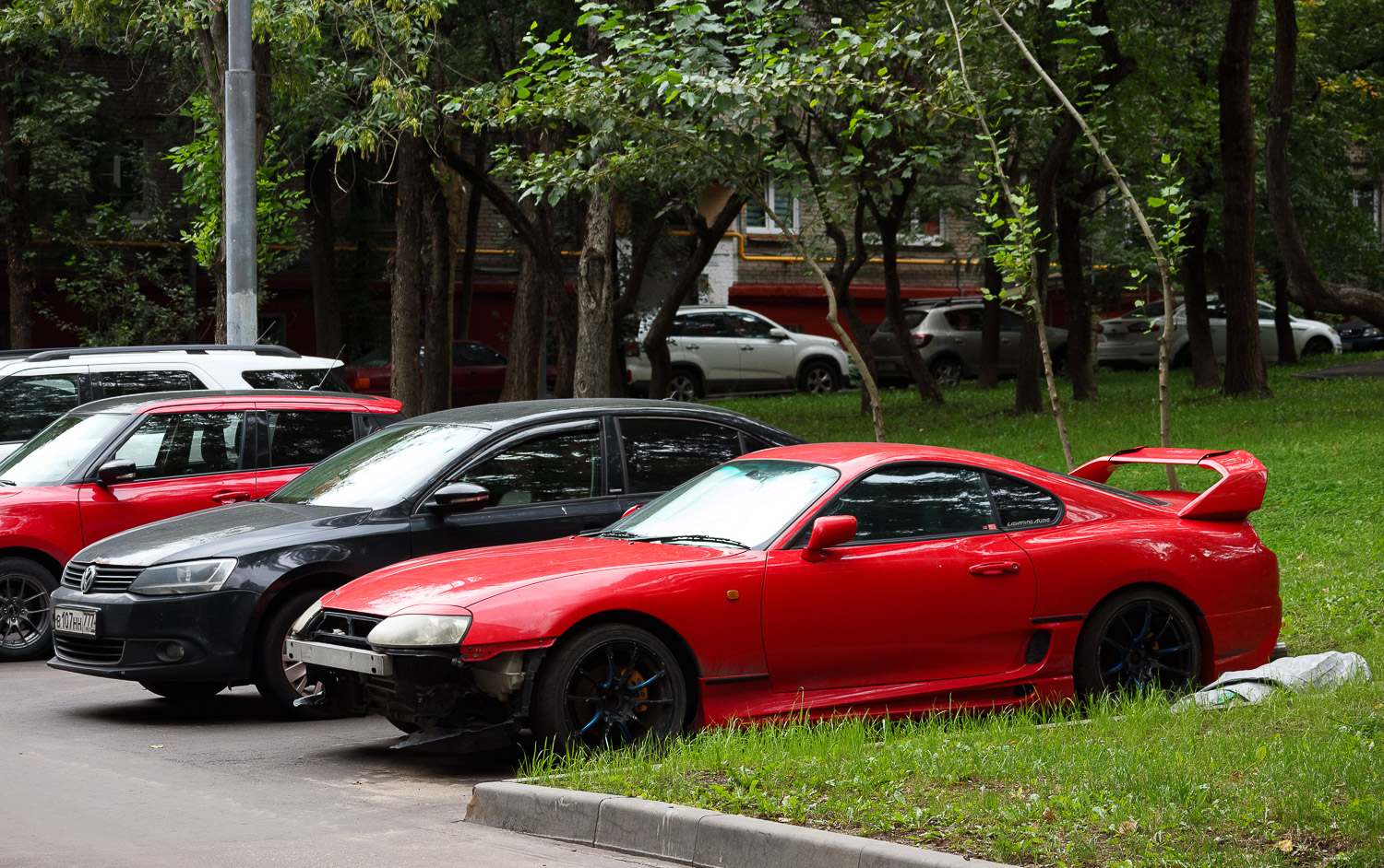 Москва, № (77) Б/Н 0741 — Toyota Supra (A80) '93-02
