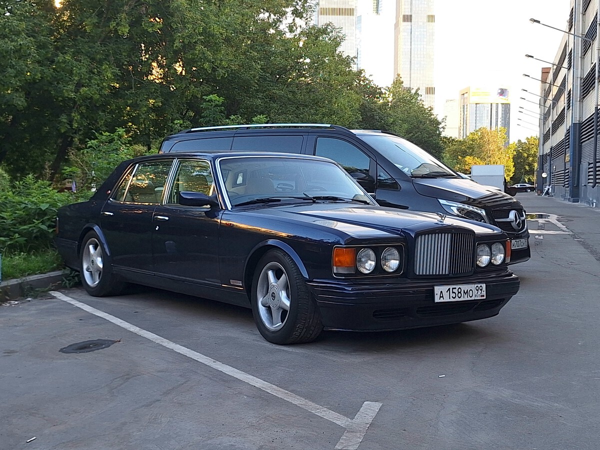 Москва, № А 158 МО 99 — Bentley Turbo R '89-97