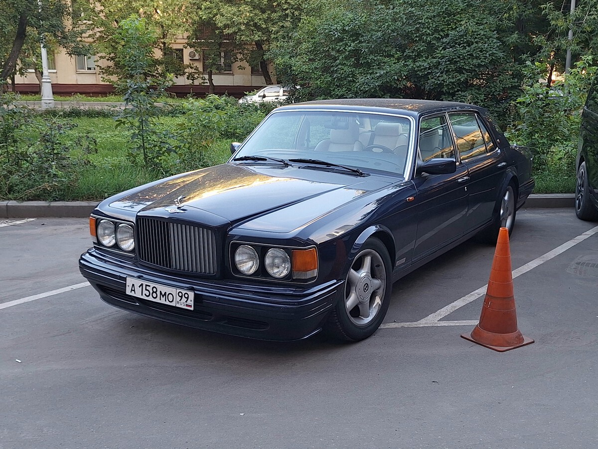 Москва, № А 158 МО 99 — Bentley Turbo R '89-97