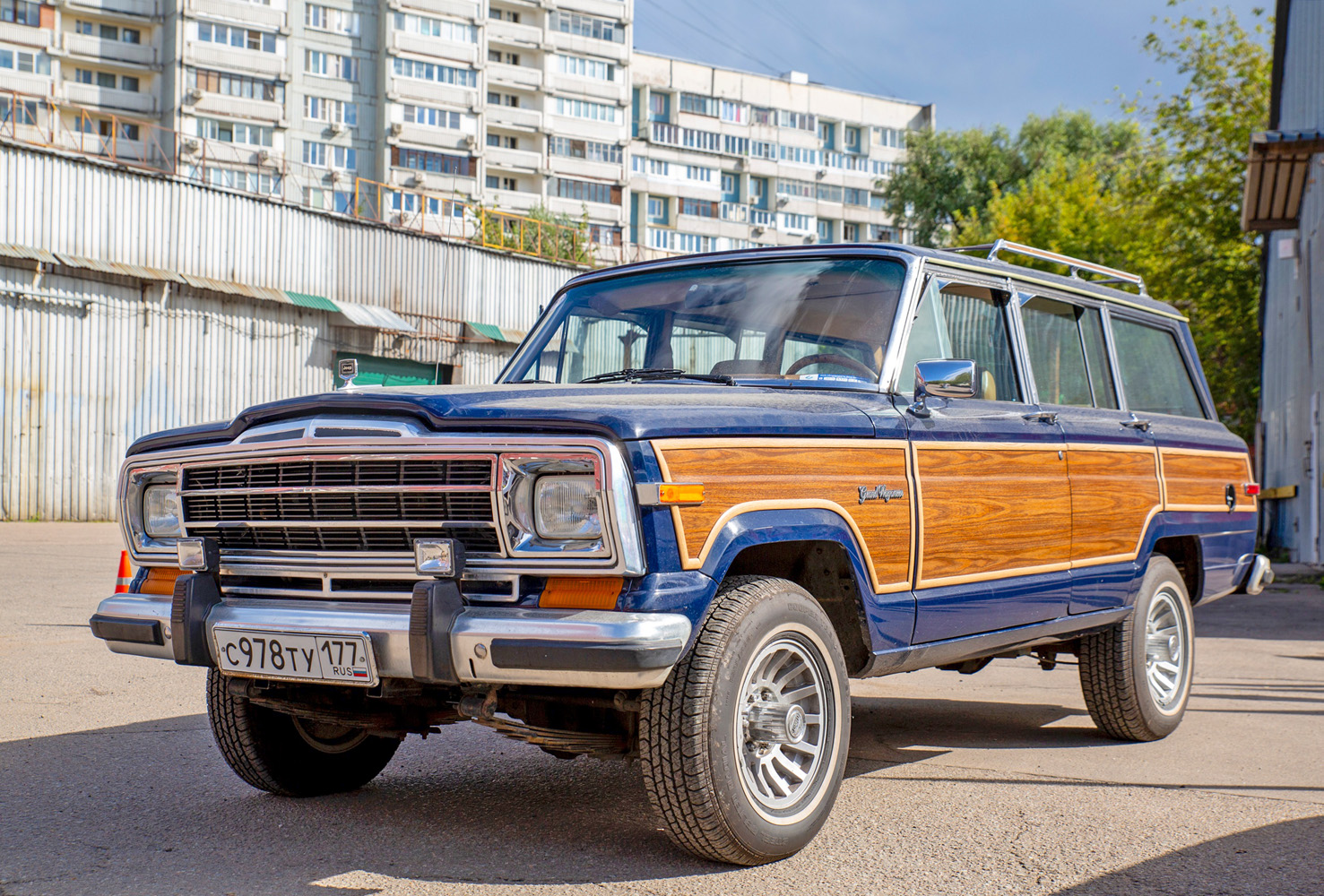 Москва, № С 978 ТУ 177 — Jeep Wagoneer (XJ) '84-90