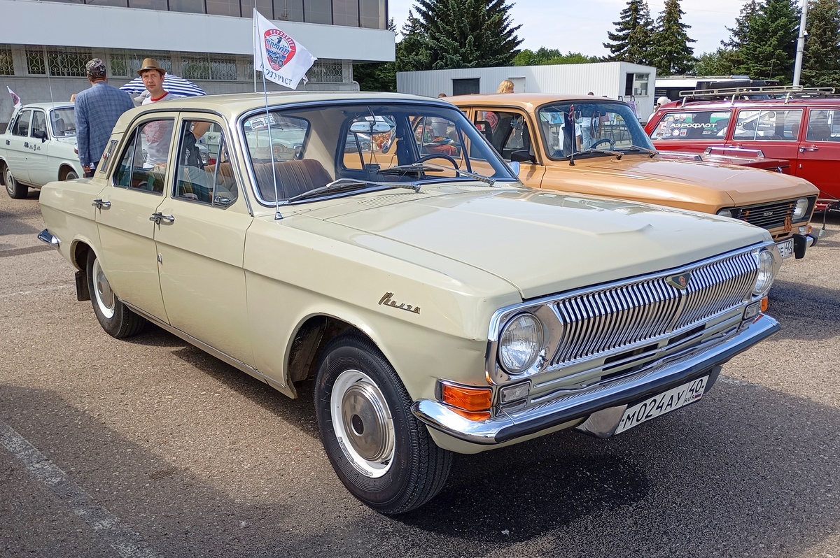 Калужская область, № М 024 АУ 40 — ГАЗ-24 Волга '68-86; Тверская область — Фестиваль "Столица Ретро 2025"