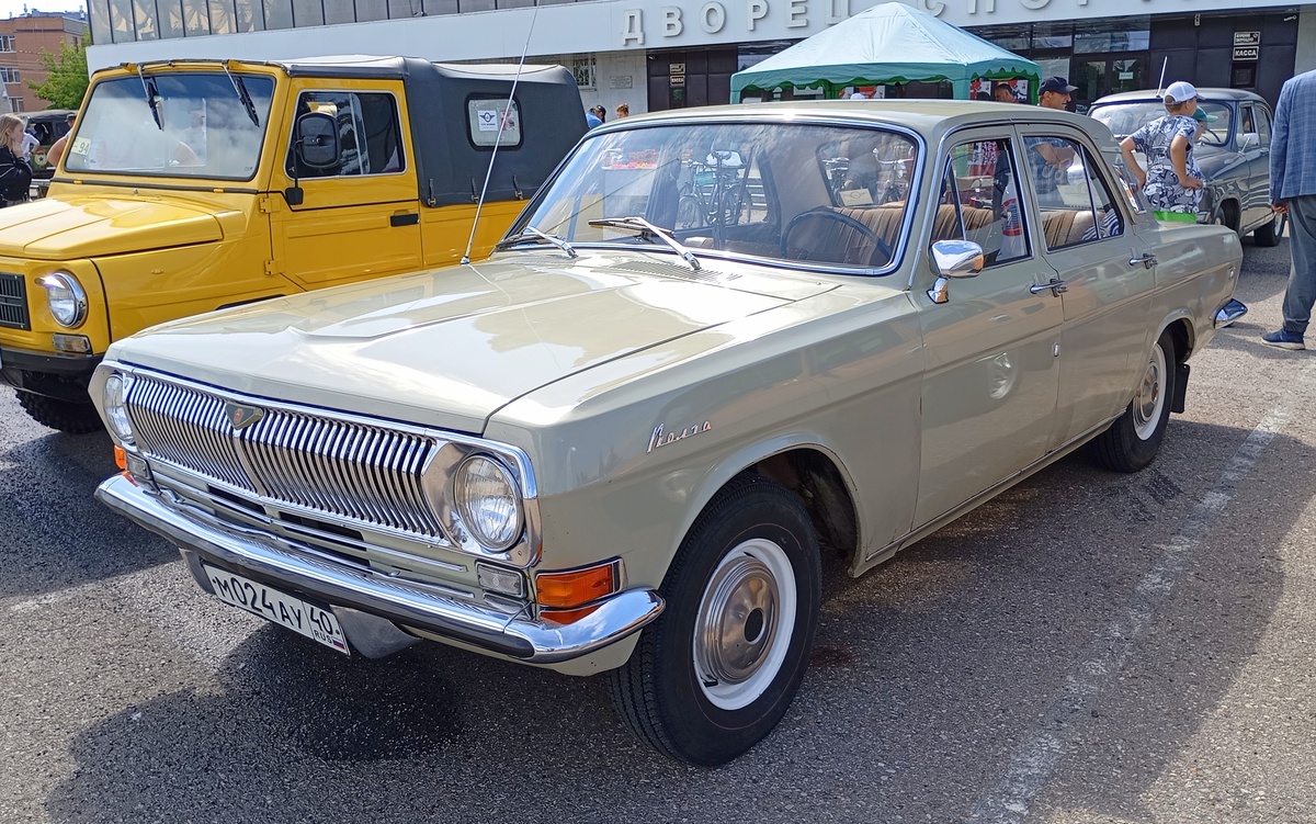 Калужская область, № М 024 АУ 40 — ГАЗ-24 Волга '68-86; Тверская область — Фестиваль "Столица Ретро 2025"