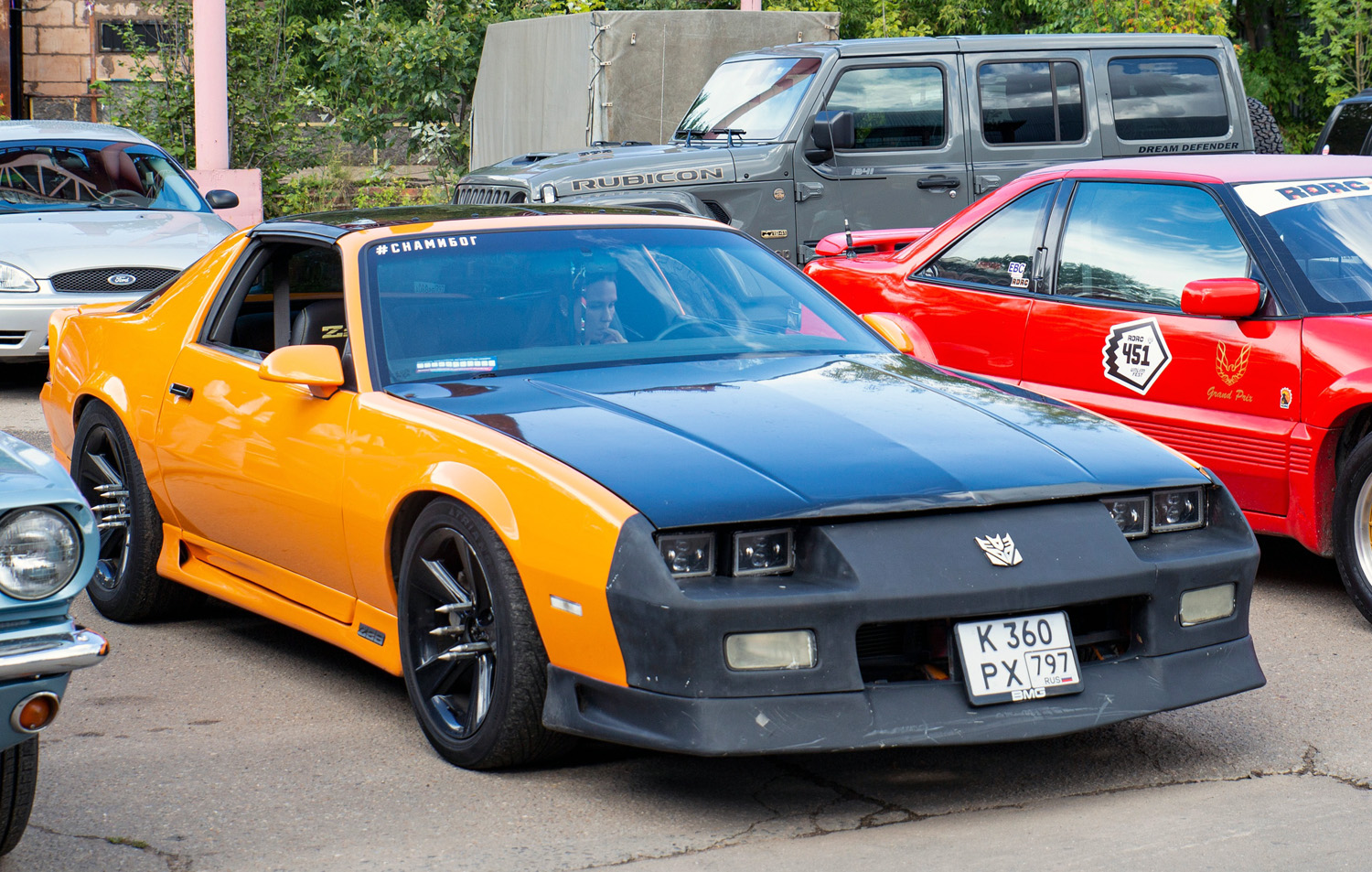 Москва, № К 360 РХ 797 — Chevrolet Camaro (4G) '92-97