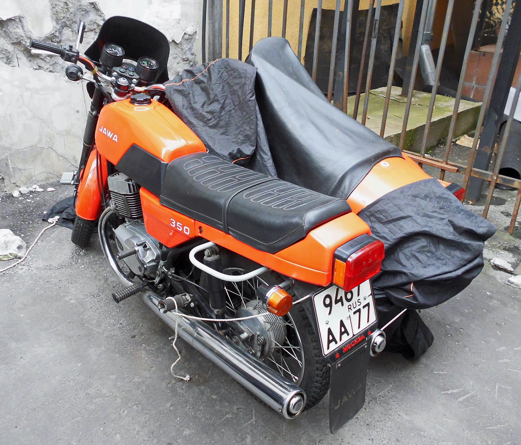 Москва, № 9467 АА 77 — Jawa 350 typ 638 '84-91