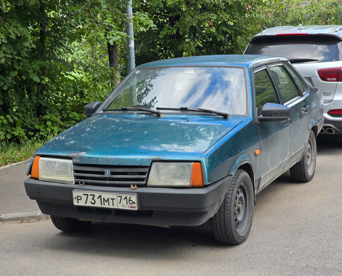 Татарстан, № Р 731 МТ 716 — ВАЗ-21099 '90-04