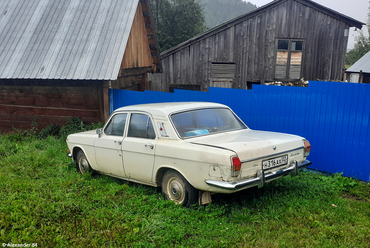 Башкортостан, № Н 316 АХ 02 — ГАЗ-24 Волга '68-86