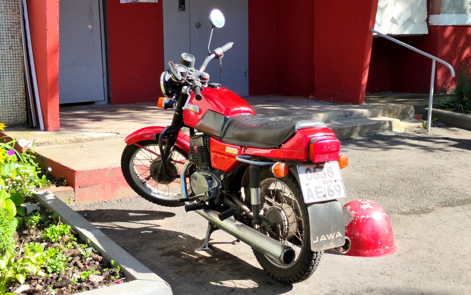 Тверская область, № 0638 АЕ 69 — Jawa 350 typ 638 '84-91