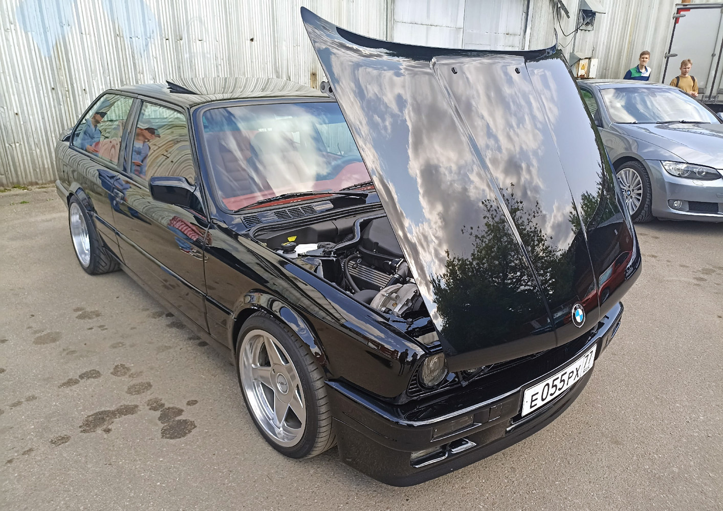 Москва, № Е 055 РХ 77 — BMW 3 Series Coupe (E30) '82-91