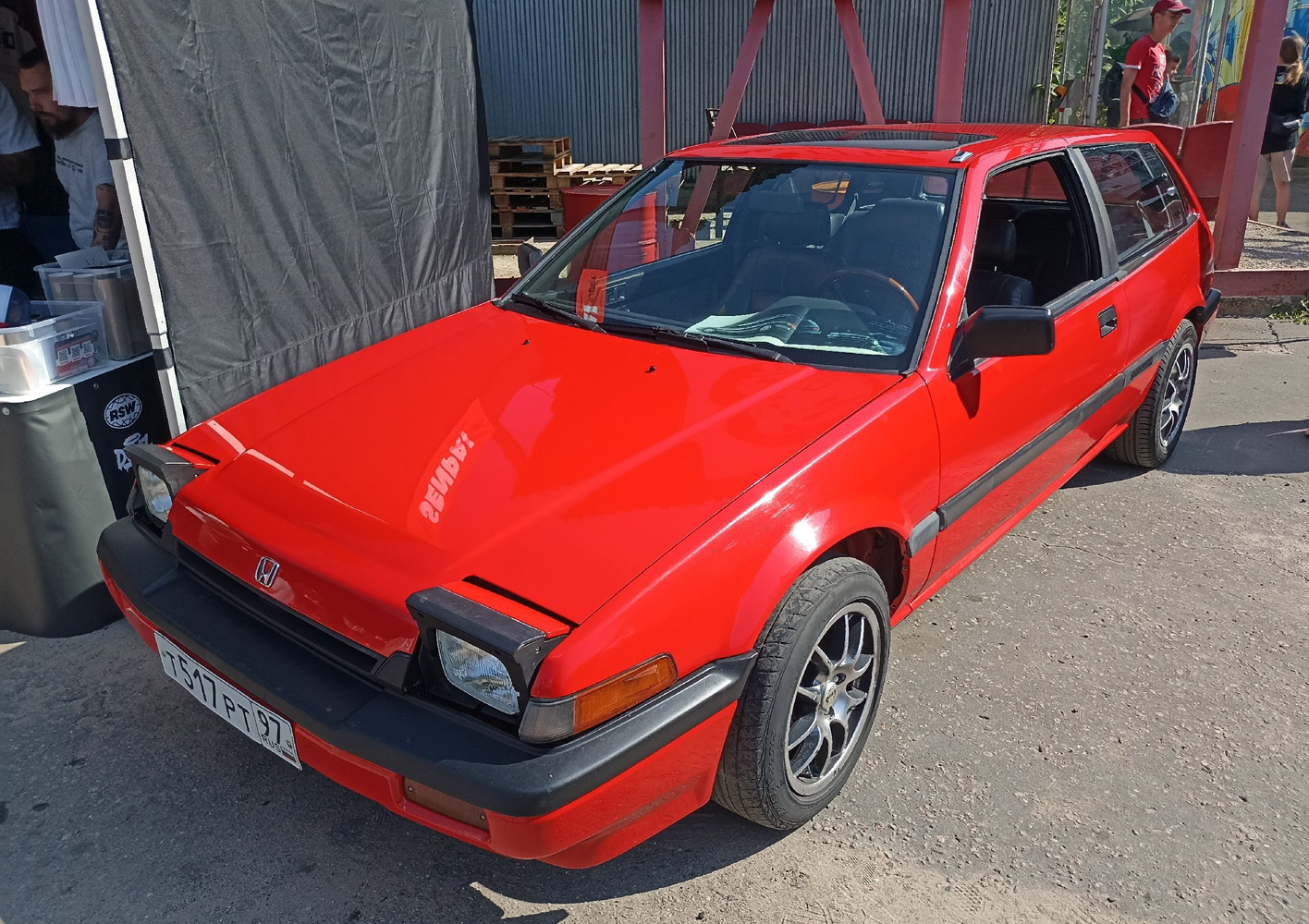 Москва, № Т 517 РТ 97 — Honda Accord (3G) '85-89