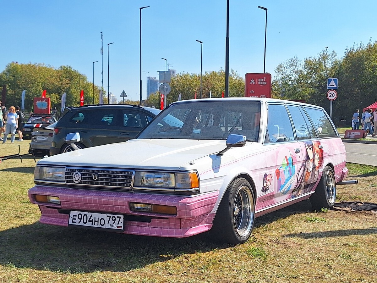 Москва, № Е 904 НО 797 — Toyota Mark II (X70) '84-97; Москва — Фестиваль технических видов спорта — 2024
