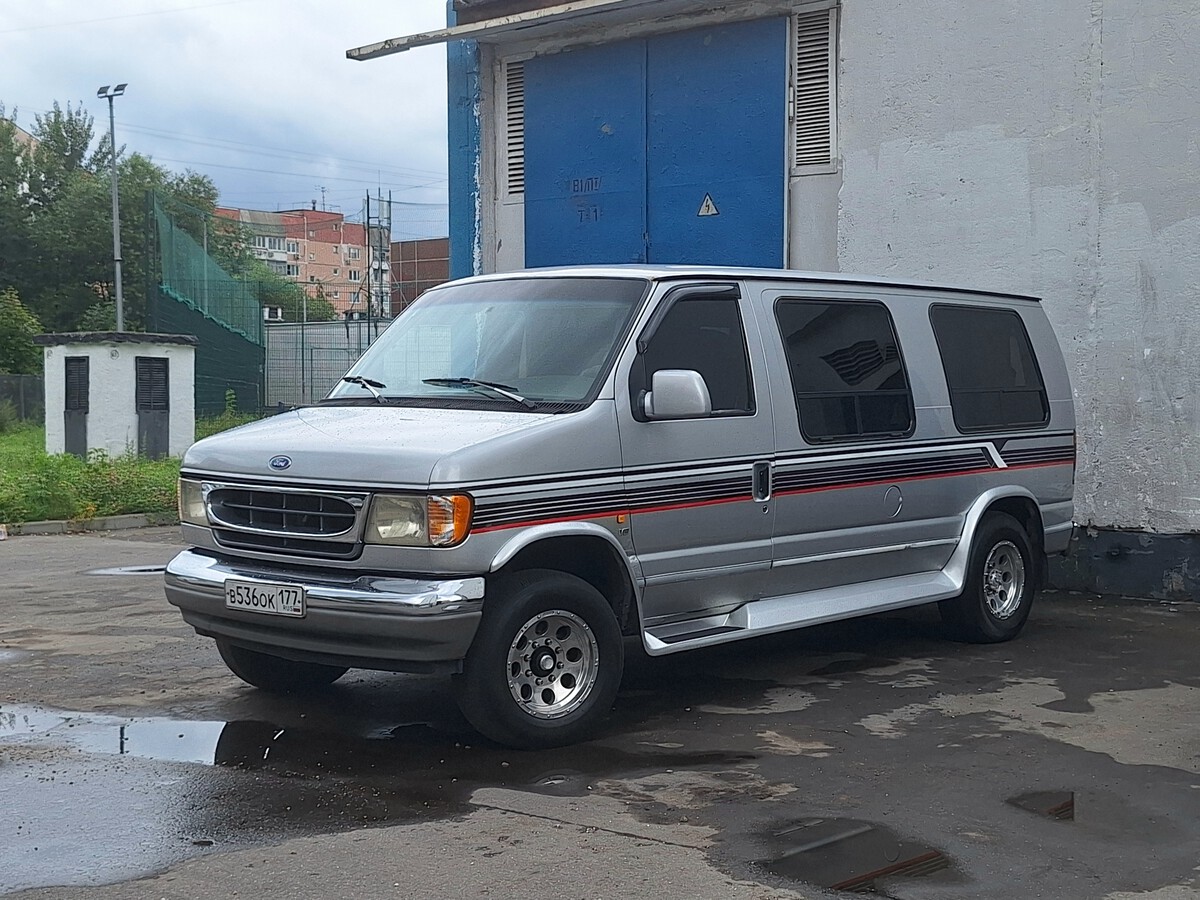 Москва, № В 536 ОК 177 — Ford E-Series (4G) '92-07