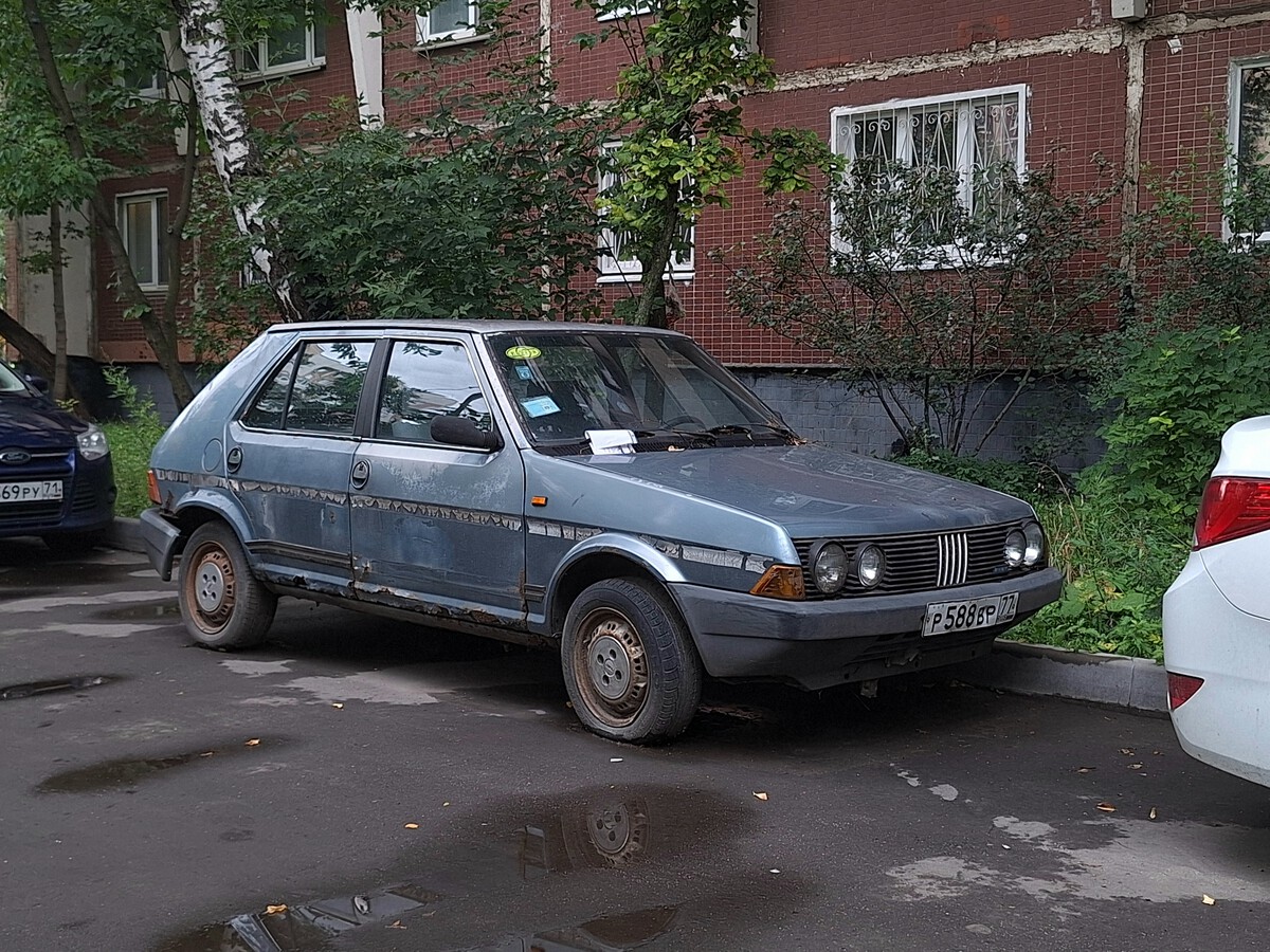 Москва, № Р 588 ВР 77 — FIAT Ritmo '78-88
