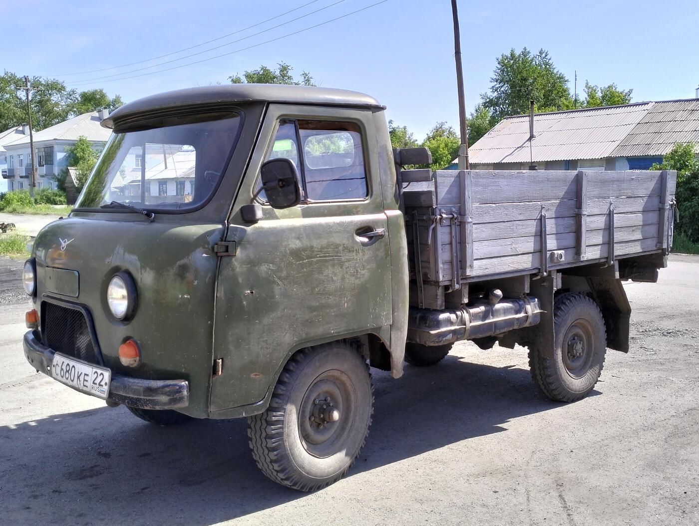 Алтайский край, № С 680 КЕ 22 — УАЗ-33039 '96-03
