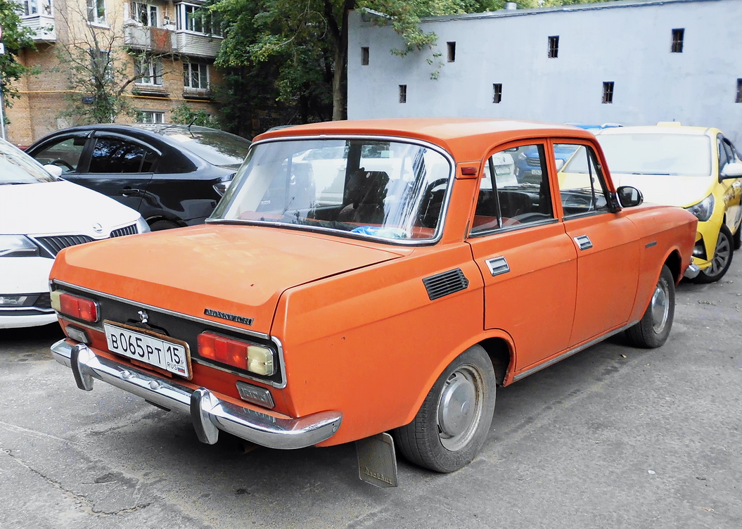 Москва, № В 065 РТ 15 — Москвич-2140 '76-88; Северная Осетия — Вне региона