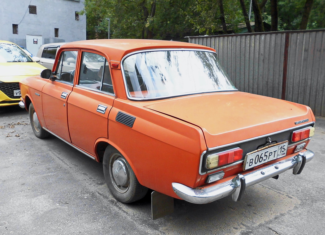 Москва, № В 065 РТ 15 — Москвич-2140 '76-88; Северная Осетия — Вне региона