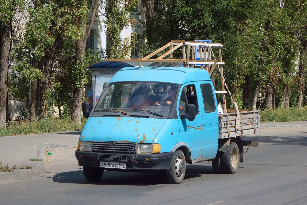 Саратовская область, № А 998 АХ 164 — ГАЗ-33023 ГАЗель '95-03